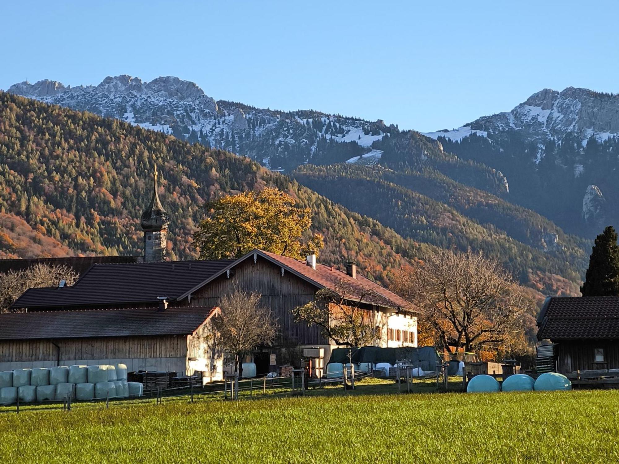 Vila Bauernhof Geigerhof Aschau im Chiemgau Exteriér fotografie